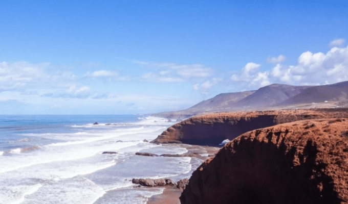 Moroccan Hidden Coastal Towns, Legzira Beach