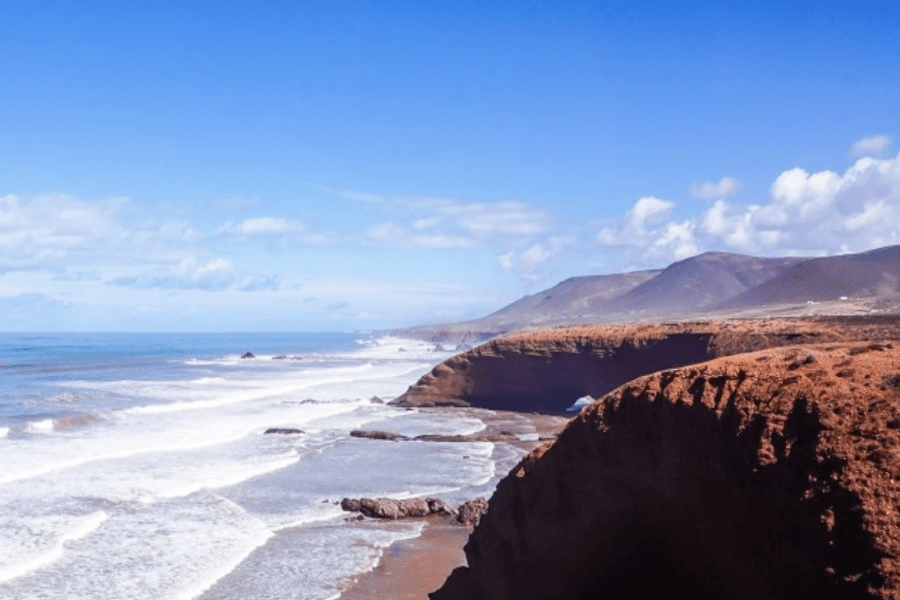 Moroccan Hidden Coastal Towns, Legzira Beach