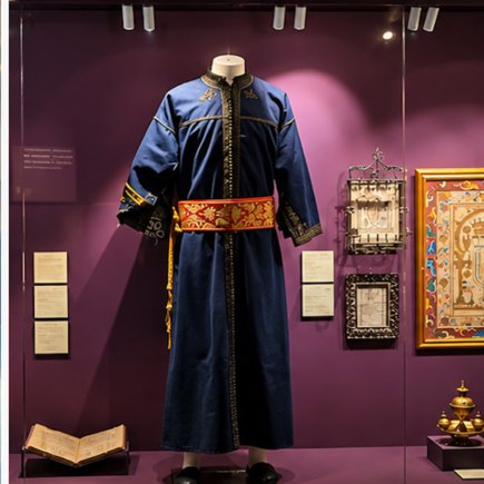 Ceremonial-robe-Jewish-Museum-Fes-Morocco-travel-blog