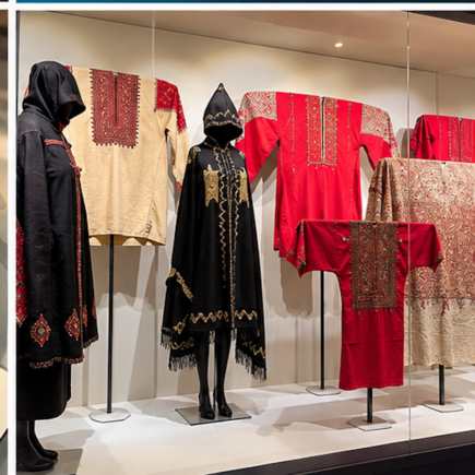 Tradtional-textiles-embroidered-constume-Jewish-Museum-Fes