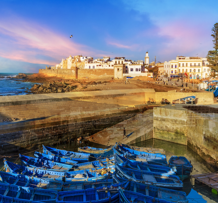 Essaouira's historic medina and Atlantic ramparts