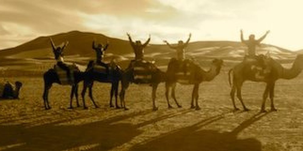 Camel Trekking on Sahara Desert Tour, Erg Chebbi Dunes
